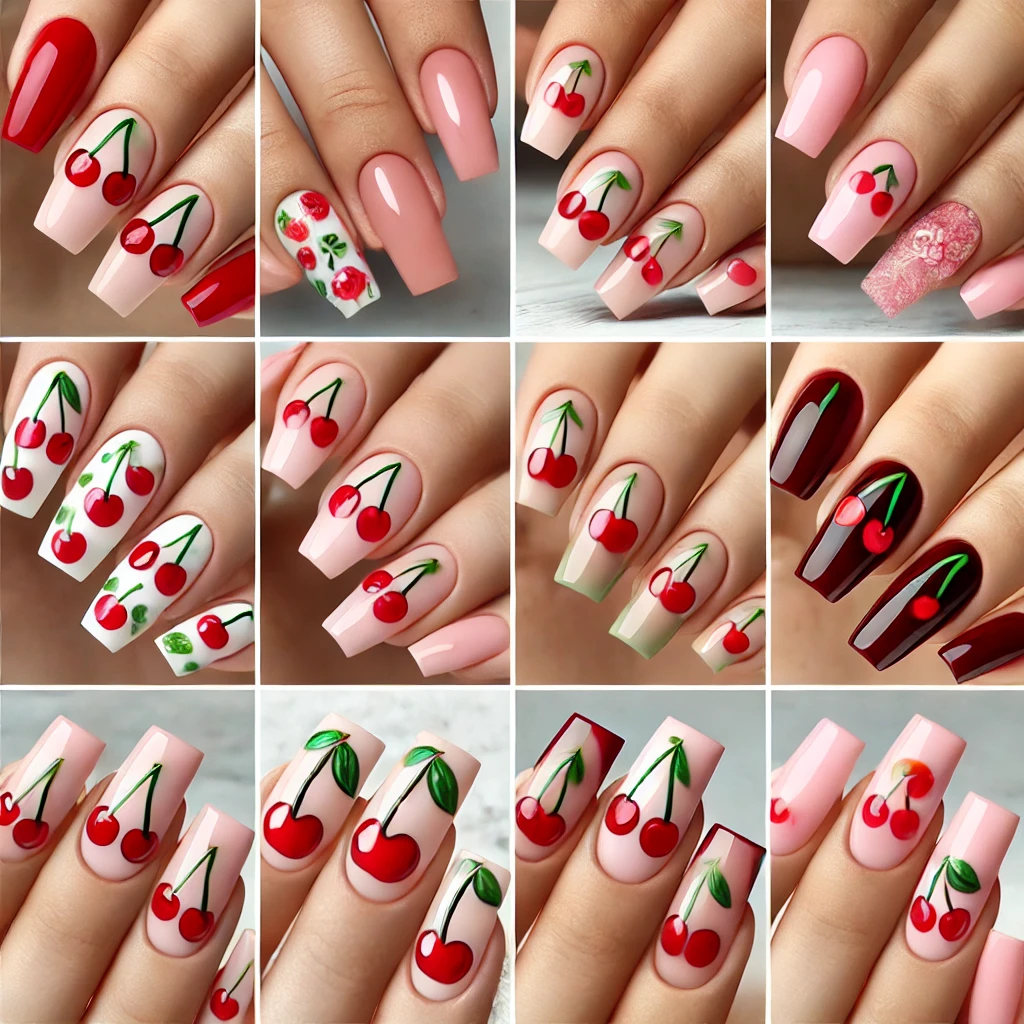 Cherry Nail Inspo